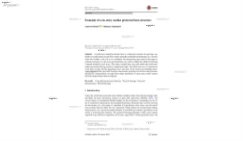 Economic of a six‑story stacked protected farm structure